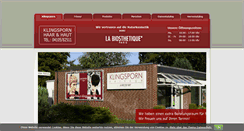 Desktop Screenshot of friseur-klingsporn.de